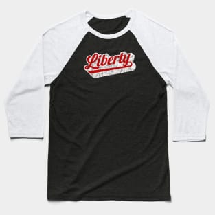 Show Your Support for LIberty with this vintage design Baseball T-Shirt